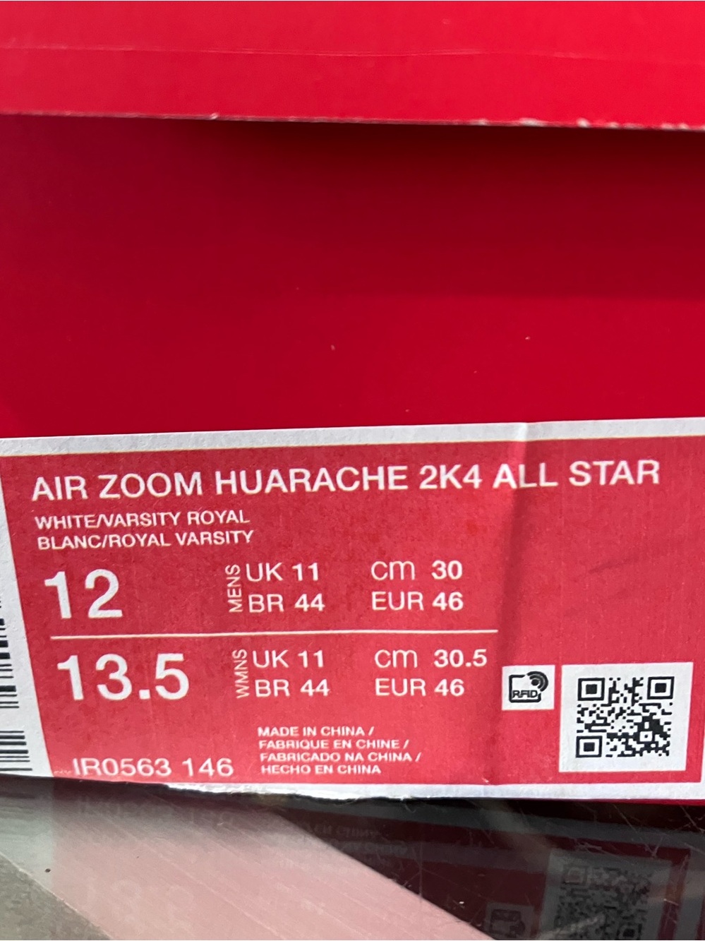 Nike Air Zoom Huarache 2K4 All-Star Size 12 - Picture 9 of 9